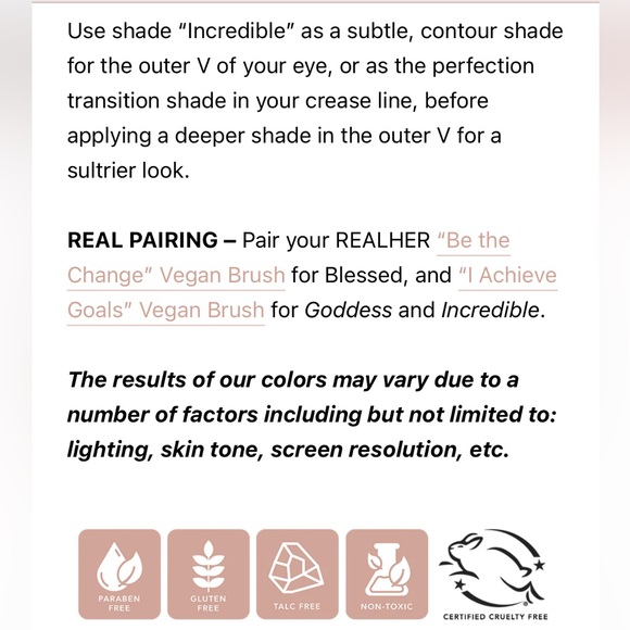 🆕REALHER ULTIMATE GLOW GETTER CHEEK TRIO PALETTE 🎨 - Picture 5 of 10